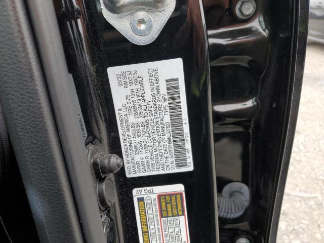 2022 HONDA CR-V TOURI 5J6RT6H96NL027823