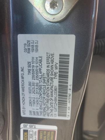 2019 ACURA RDX TECHNOLOGY 5J8TC2H56KL033801