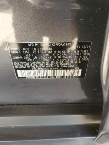 2025 SUBARU OUTBACK PR 4S4BTADC0S3105743