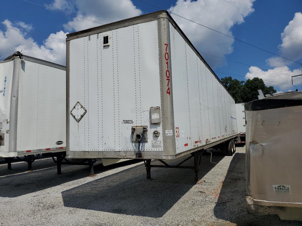 Lot #3227581614 2007 WABASH DRY VAN