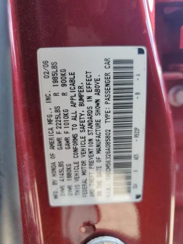 2006 HONDA ACCORD SE #3297009346