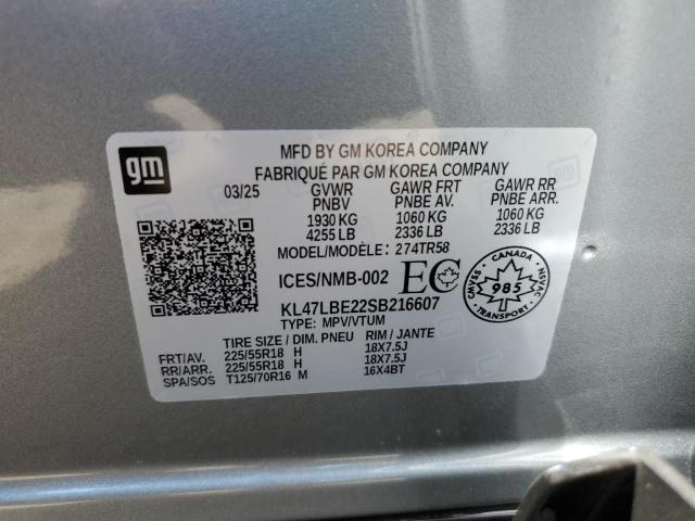 2025 BUICK ENVISTA SP KL47LBE22SB216607