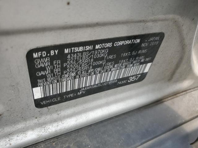 2020 MITSUBISHI OUTLANDER JA4AR3AU5LU016568