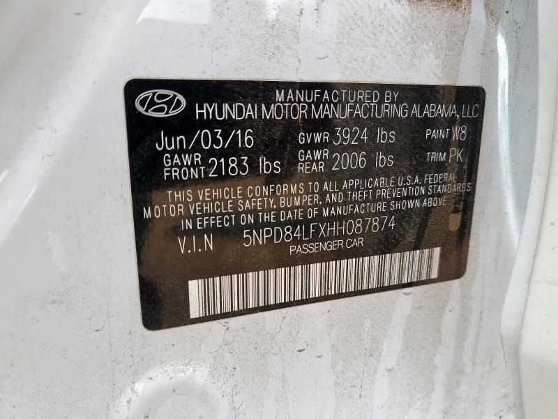 2017 HYUNDAI ELANTRA SE - 5NPD84LFXHH087874