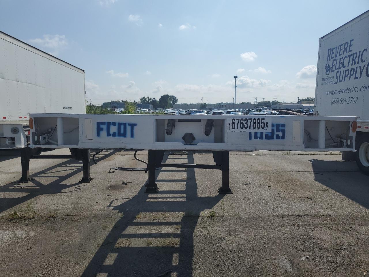 Lot #3224702169 1969 STRICK TRAILER