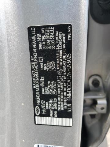 2022 HYUNDAI TUCSON SEL - 5NMJCCAE7NH095025
