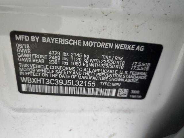 2018 BMW X1 XDRIVE28I WBXHT3C39J5L32155