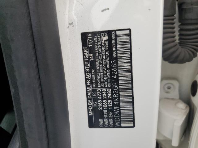 2016 MERCEDES-BENZ C 300 4MAT #3301602746