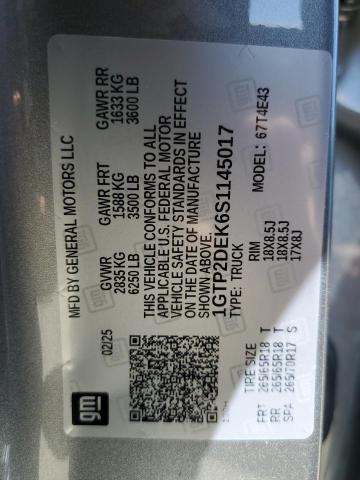 2025 GMC CANYON AT4 1GTP2DEK6S1145017