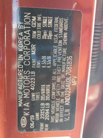 2020 KIA SOUL LX KNDJ23AU3L7081816