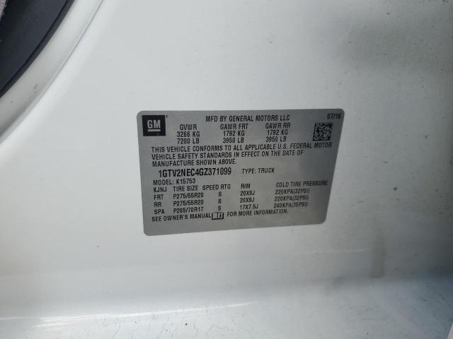 2016 GMC SIERRA K15 1GTV2NEC4GZ371099