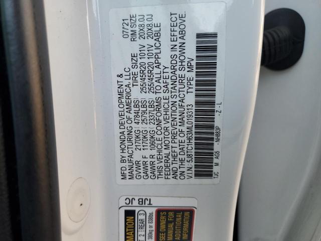 2021 ACURA RDX A-SPEC 5J8TC1H63ML019313