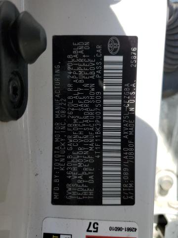 2023 TOYOTA CAMRY XLE 4T1F11BK3PU075009