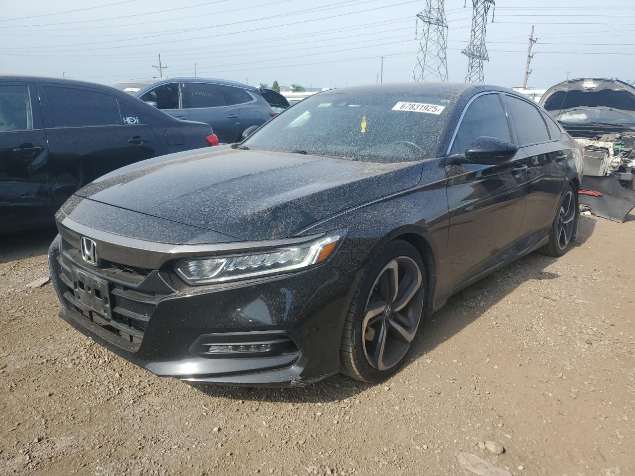 Lot #3296406635 2019 HONDA ACCORD SPORT