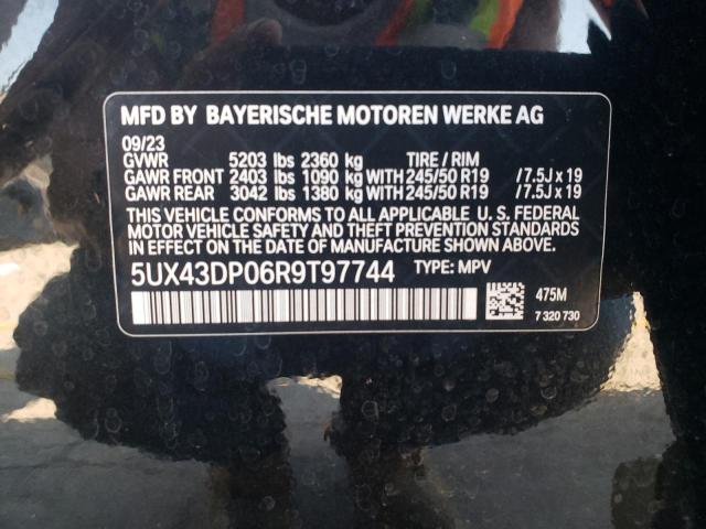 2024 BMW X3 SDRIVE30I 5UX43DP06R9T97744