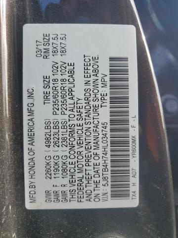 2017 ACURA RDX ADVANC 5J8TB4H74HL034745