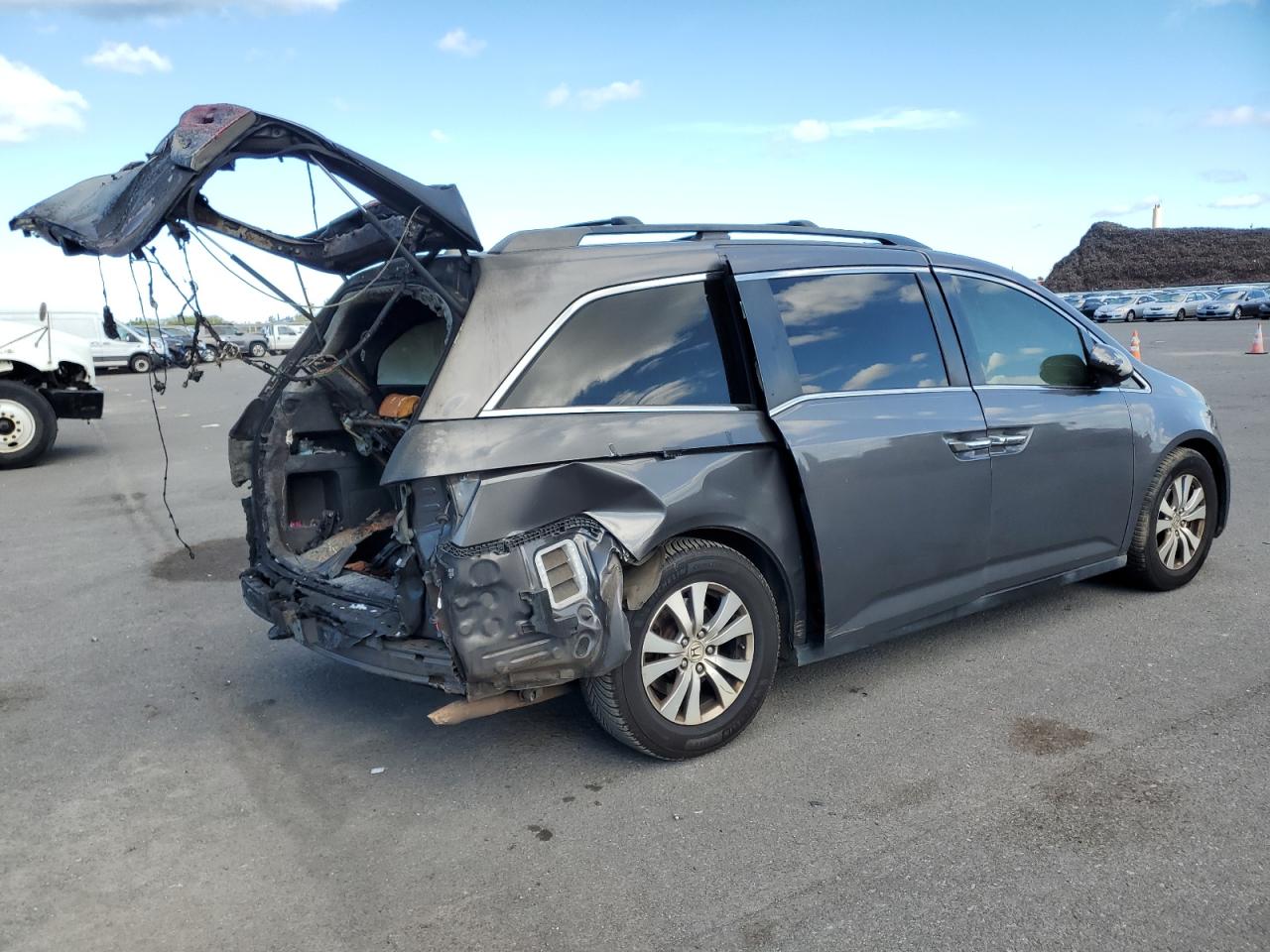 Lot #3259372258 2014 HONDA ODYSSEY EX