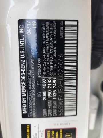 2017 MERCEDES-BENZ C 300 - 55SWF4JB9HU222046