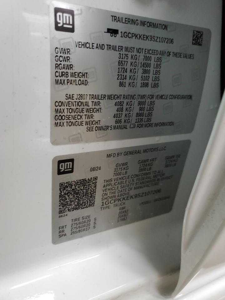 CHEVROLET SILVERADO K1500 LT-L