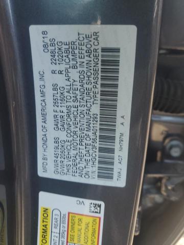 2018 HONDA ACCORD HYB 1HGCV3F56JA011293