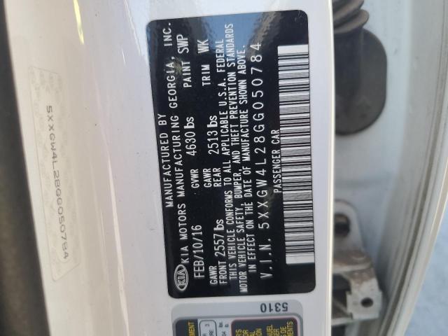 2016 KIA OPTIMA SX 5XXGW4L28GG050784