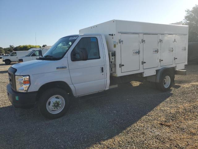 FORD ECONOLINE 2018 white  gas 1FDXE4FSXJDC17769 photo #1