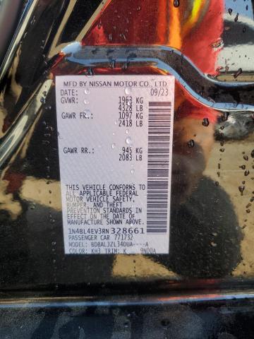 2024 NISSAN ALTIMA SL 1N4BL4EV3RN328661