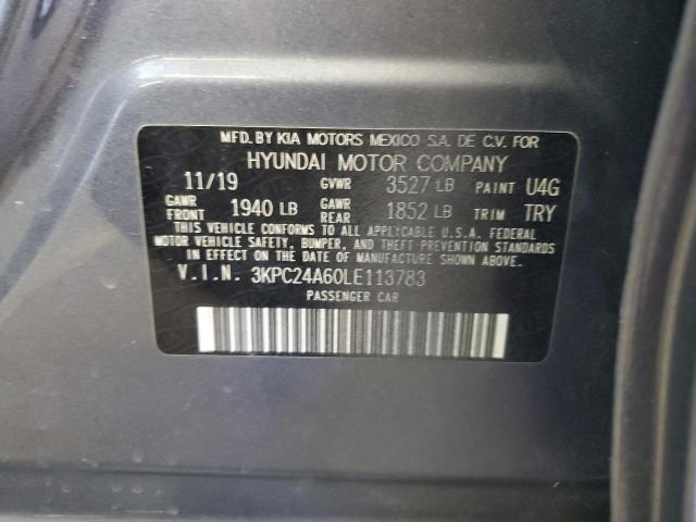 2020 HYUNDAI ACCENT SE - 3KPC24A60LE113783