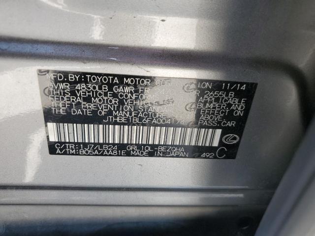 2015 LEXUS GS 350 JTHBE1BL6FA004174