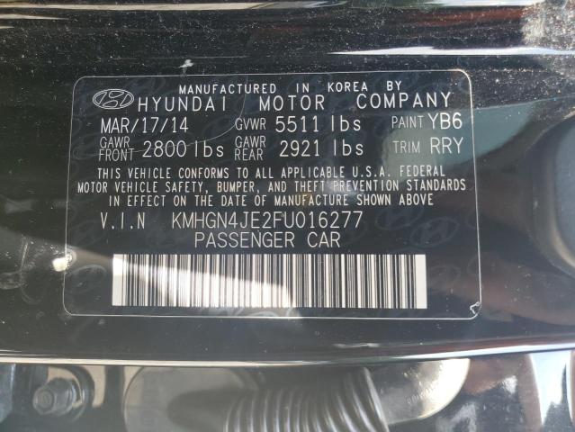 2015 HYUNDAI GENESIS 3. KMHGN4JE2FU016277
