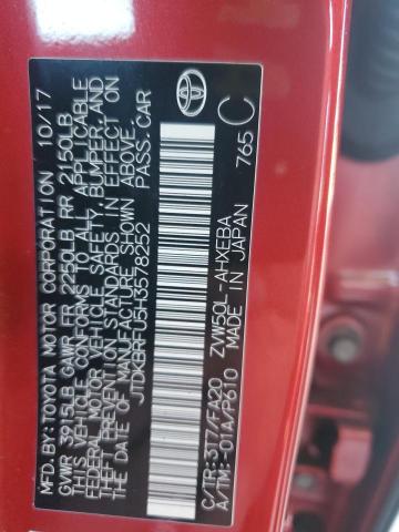 2017 TOYOTA PRIUS - JTDKBRFU5H3578252