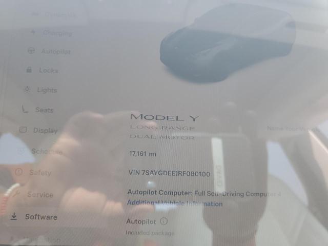 2024 TESLA MODEL Y 7SAYGDEE1RF080100