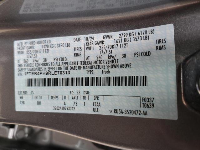 2024 FORD RANGER XL 1FTER4PH9RLE70313