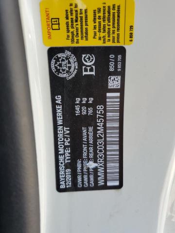 2020 MINI COOPER WMWXR3C03L2M45758