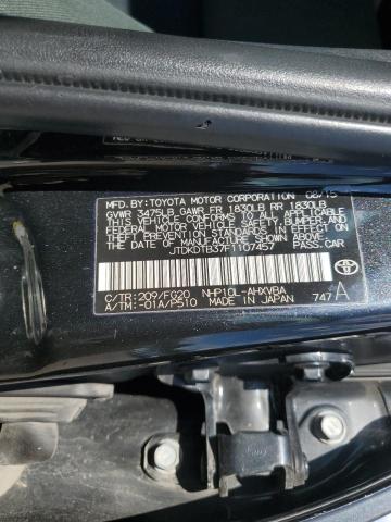 2015 TOYOTA PRIUS C JTDKDTB37F1107457