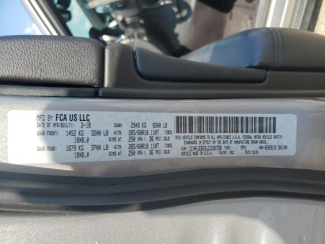 2018 JEEP GRAND CHER - 1C4RJEBG9JC339738