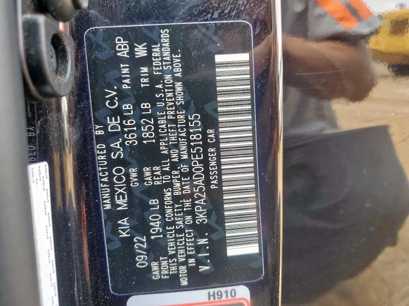 2023 KIA RIO S - 3KPA25AD0PE518155