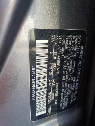 2021 NISSAN ROGUE SPORT S JN1BJ1AW2MW425837