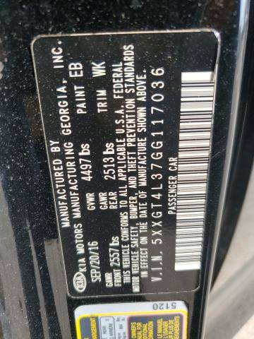 2016 KIA OPTIMA LX 5XXGT4L37GG117036