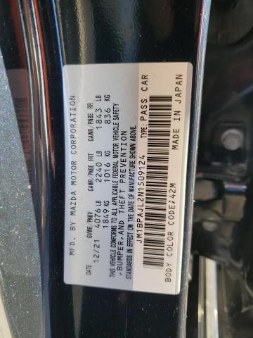 2022 MAZDA 3 JM1BPAJL2N1509124