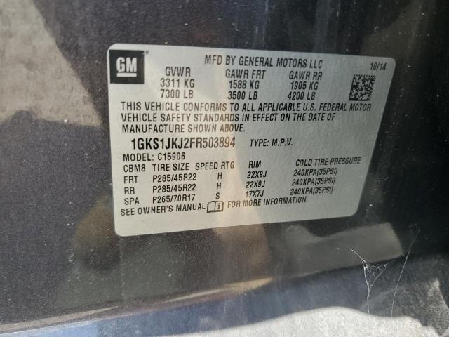 2015 GMC YUKON XL D 1GKS1JKJ2FR503894