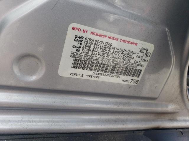 2015 MITSUBISHI OUTLANDER JA4AD2A37FZ005501