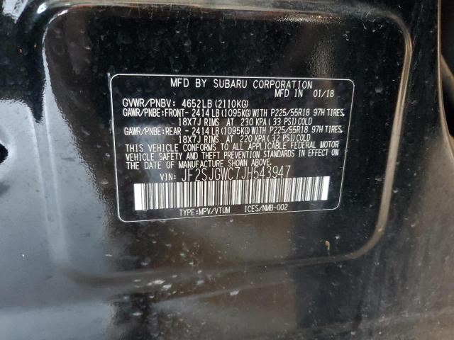 2018 SUBARU FORESTER 2 JF2SJGWC7JH543947