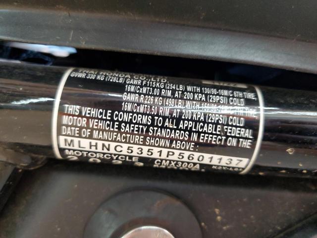 2023 HONDA HOND MLHNC5351P5601137