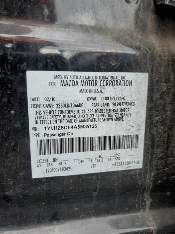 2010 MAZDA 6 I - 1YVHZ8CH4A5M35126