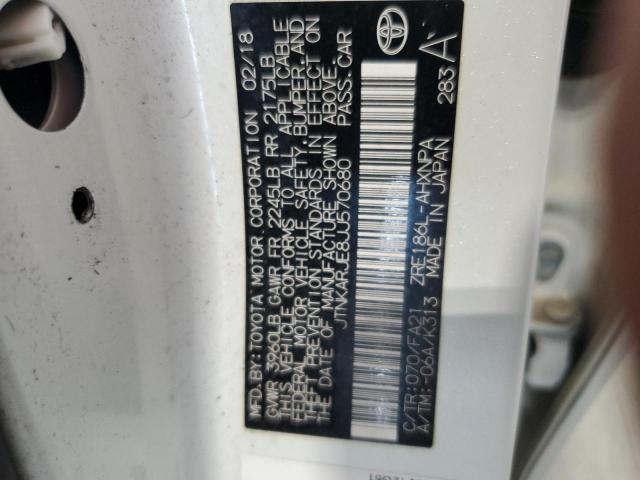 2018 TOYOTA COROLLA IM JTNKARJE8JJ570680