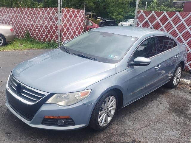 VOLKSWAGEN CC SPORT 2010 blue sedan 4d gas WVWML7AN4AE518936 photo #3