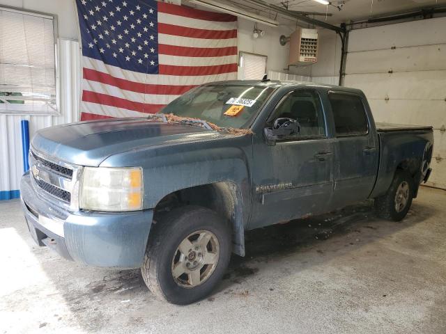 CHEVROLET SILVERADO 2009 blue  gas 3GCEK23M49G103652 photo #1