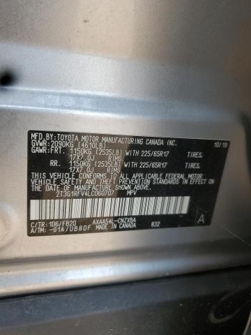 2020 TOYOTA RAV4 LE 2T3G1RFV4LC060707