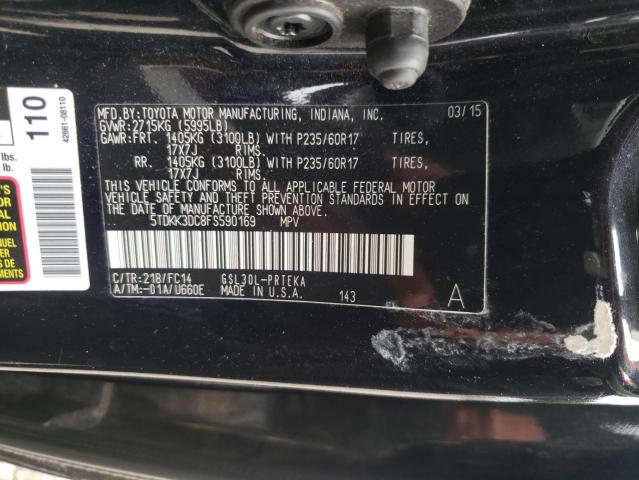 2015 TOYOTA SIENNA LE - 5TDKK3DC8FS590169